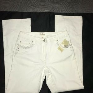 Reba by Reba McEntire Women's Size 8 Jeans White